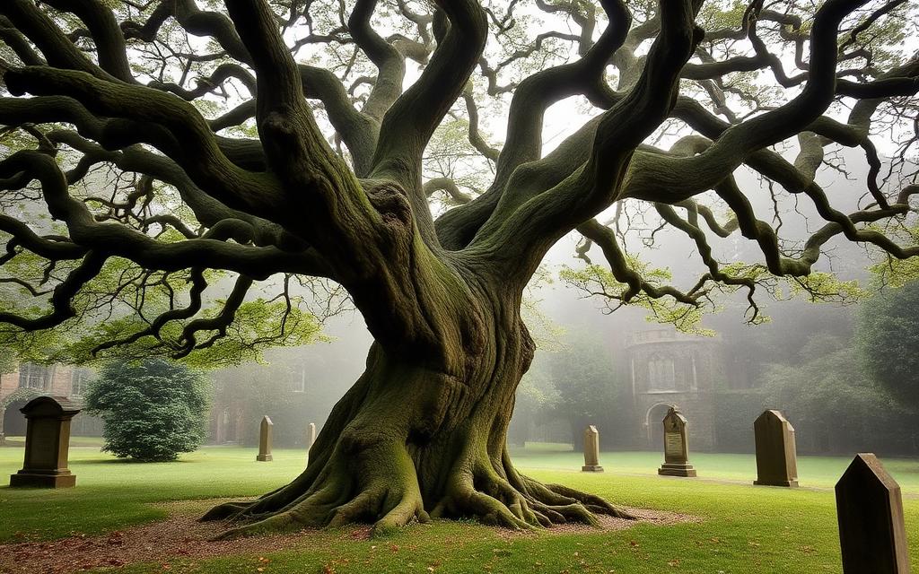Ancient Trees Quietly Standing in Modern Britain